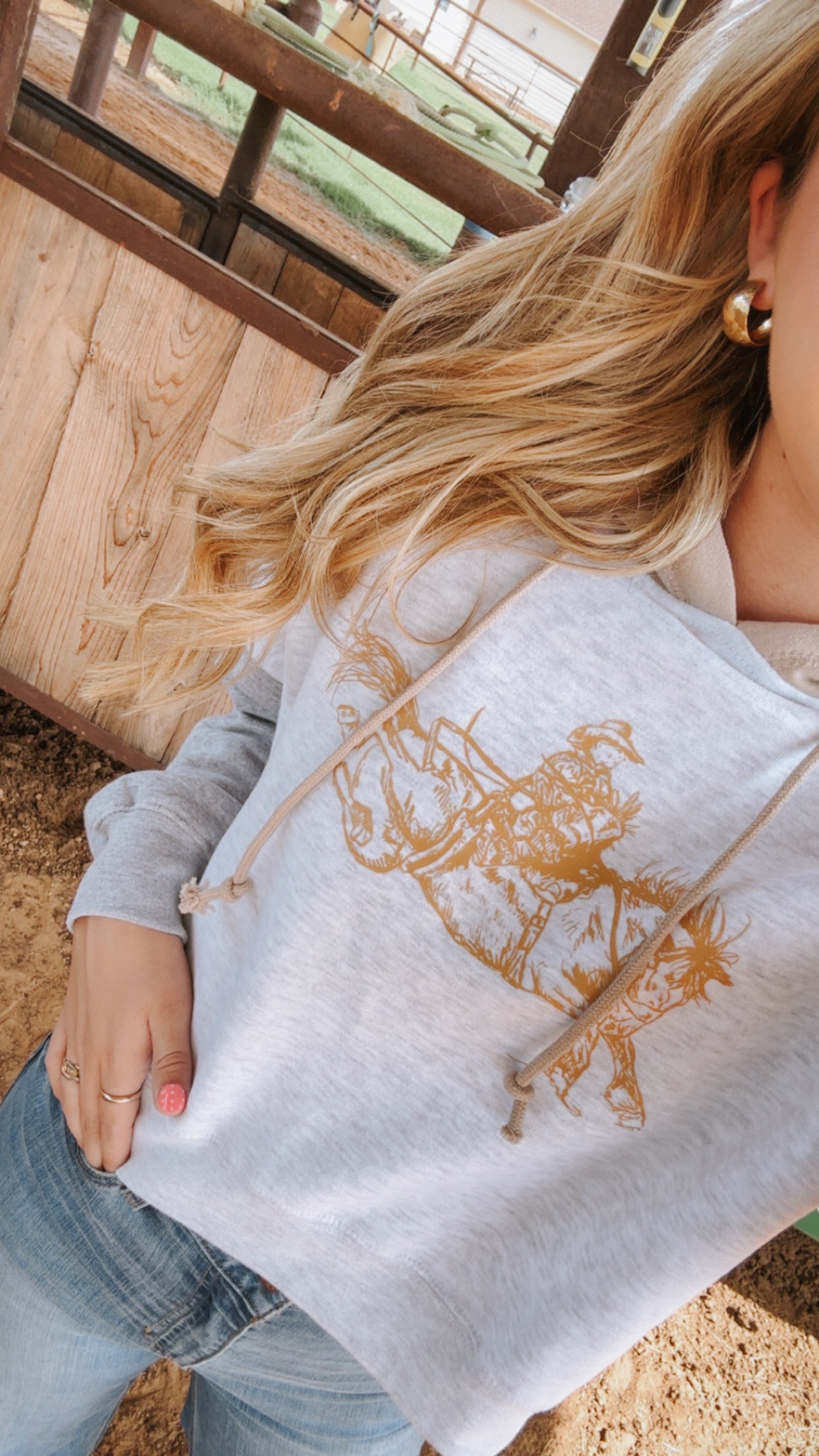 Cowboy Bucker Hoodie