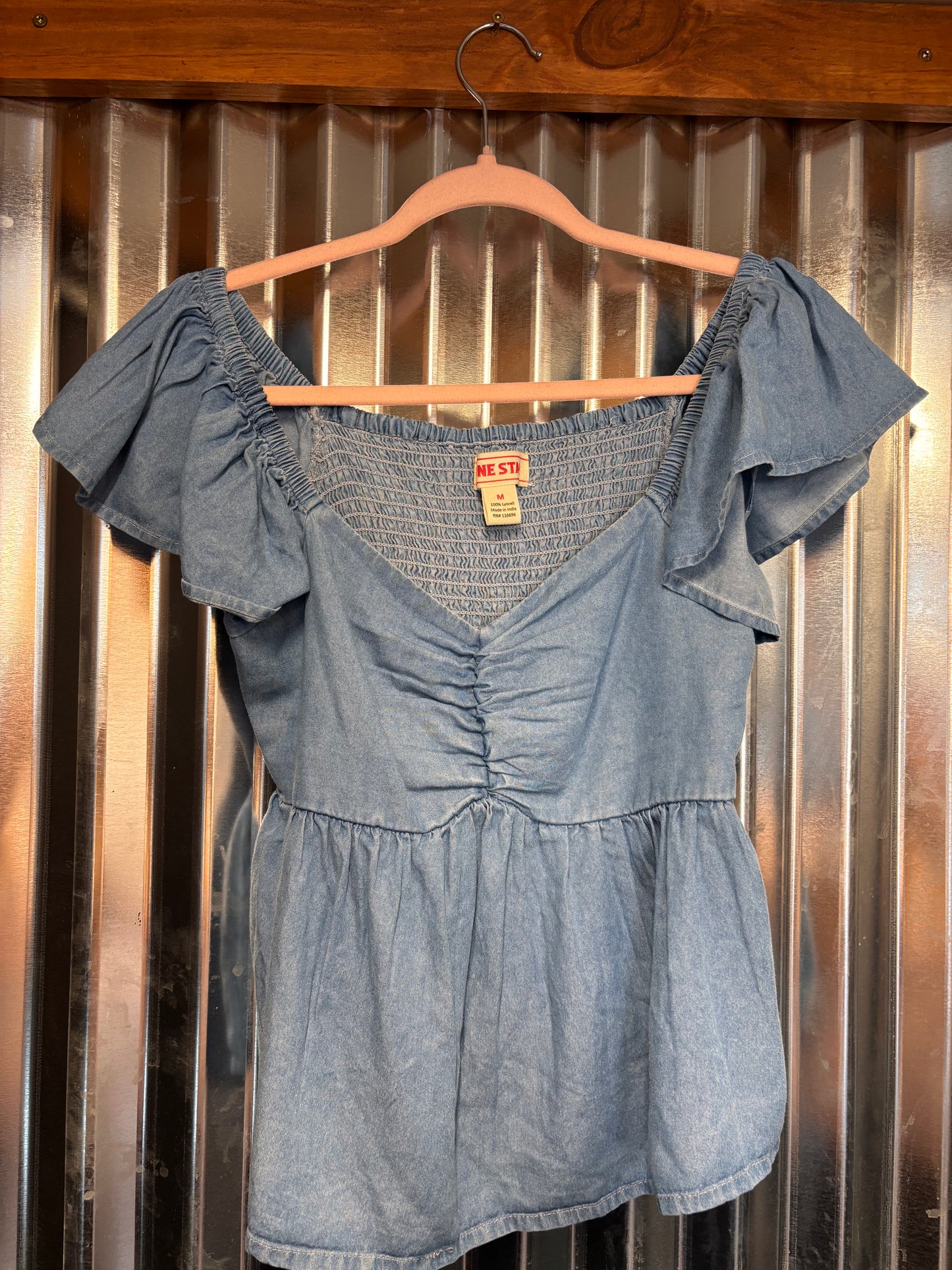 Denim Blouse